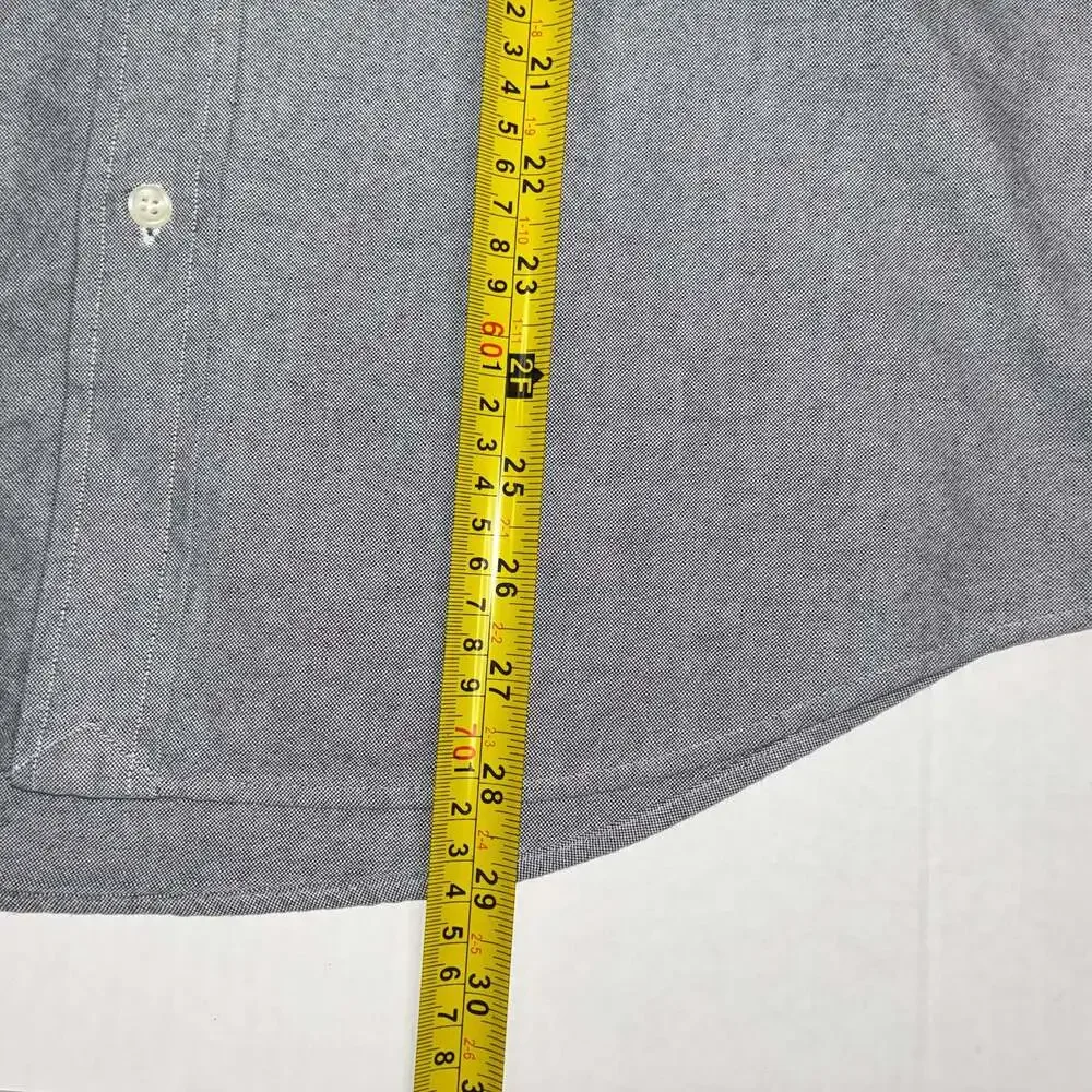 Polo Ralph Lauren Men's Classic Fit Oxford Button-Down Shirt, Grey M